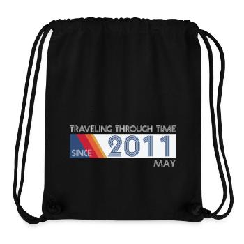 Funny Time Travel Birthday Design May 2011 - Stanley/Stella Recycled Gym Bag - black - Front