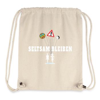 Seltsame Luftballons - Stanley/Stella recycelter Gym Bag - Naturweiß - Vorne