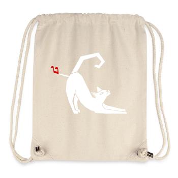 Farting Cats - Stanley/Stella Recycled Gym Bag - natural - Front