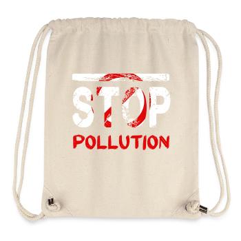 Stopping pollution - Stanley/Stella Recycled Gym Bag - natural - Front