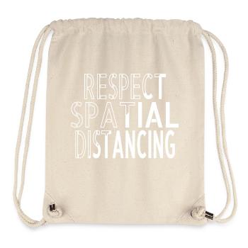 alien spaceship funny sayings alien lover - Stanley/Stella Recycled Gym Bag - natural - Front