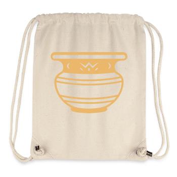 Pottery - Stanley/Stella Recycled Gym Bag - natural - Front