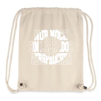 Birthday Puppy Pet Dog Lover - Stanley/Stella Recycled Gym Bag - natural - Front