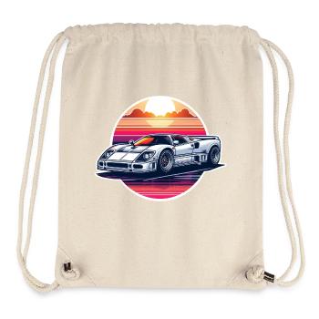 Oldtimer Sonnenuntergang - Stanley/Stella recycelter Gym Bag - Naturweiß - Vorne