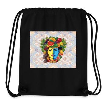 teste di moro, siciliane, testa di moro - Stanley/Stella recycelter Gym Bag - Schwarz - Vorne
