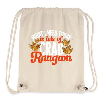 Krabben Rangoon Crabe Rangoon - Sac à cordon recyclé Stanley/Stella - blanc naturel - Devant