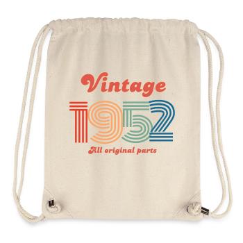 Vintage 1952 all original parts - Stanley/Stella Recycled Gym Bag - natural - Front