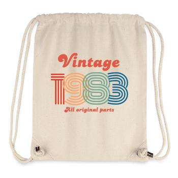 Vintage 1983 all original parts - Stanley/Stella Recycled Gym Bag - natural - Front