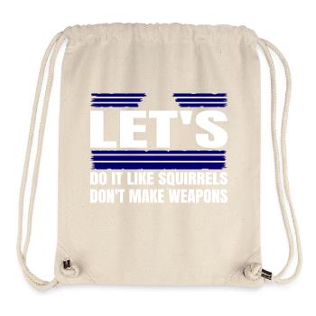 contre-culture présent geek blagues impressionnant fierté - Sac à cordon recyclé Stanley/Stella - blanc naturel - Devant