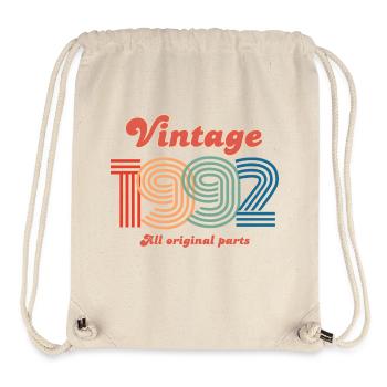 Vintage 1992 all original parts - Stanley/Stella Recycled Gym Bag - natural - Front