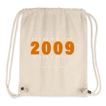 2009 : Vintage - 15e anniversaire - Sac à cordon recyclé Stanley/Stella - blanc naturel - Devant