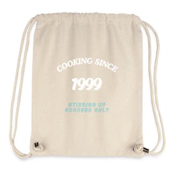Cooking Since 1999 - Stirring Up Success Only - Stanley/Stella Recycled Gym Bag - natural - Front