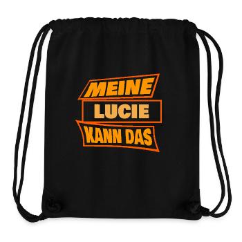 Lucie Lucie - Stanley/Stella Recycled Gym Bag - black - Front