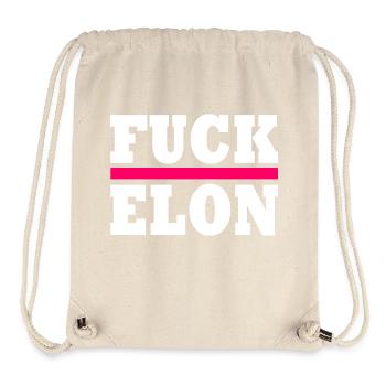 Fuck elon - Stanley/Stella recycelter Gym Bag - Naturweiß - Vorne