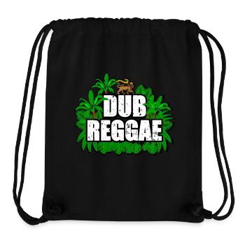 Reggae Dub - Stanley/Stella recycelter Gym Bag - Schwarz - Vorne