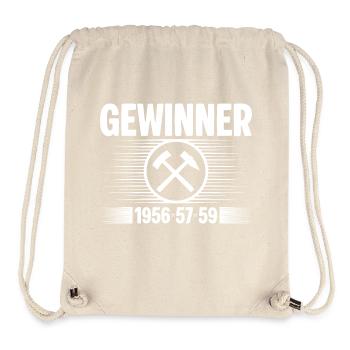 Erzgebirge Gewinner - Stanley/Stella recycelter Gym Bag - Naturweiß - Vorne