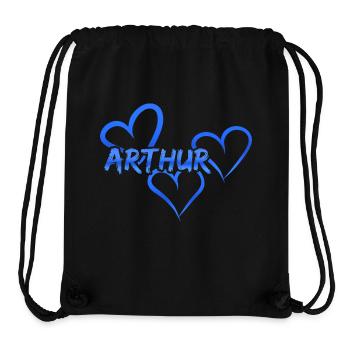 Arthur Arthur - Stanley/Stella recycelter Gym Bag - Schwarz - Vorne