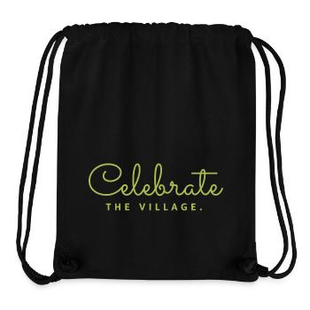 Celebrate the Village 2 2024 - Stanley/Stella recycelter Gym Bag - Schwarz - Vorne
