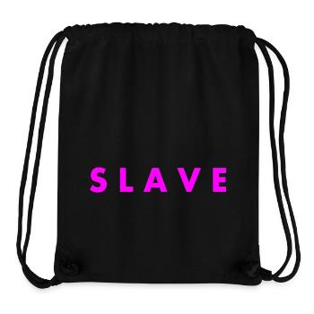 Slave - Stanley/Stella recycelter Gym Bag - Schwarz - Vorne