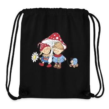 Wichtel_05 - Stanley/Stella recycelter Gym Bag - Schwarz - Vorne
