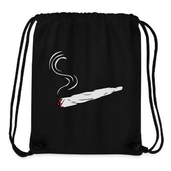 Kiffen joint design - Stanley/Stella Recycled Gym Bag - black - Front
