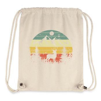 CHASSEUR DE CERF - Stanley/Stella Recycled Gym Bag - natural - Front