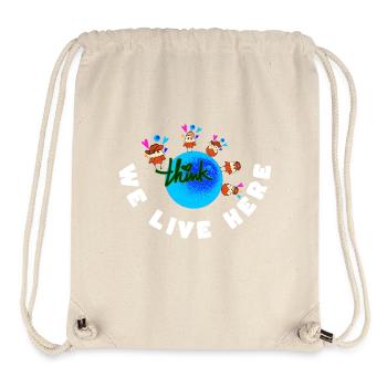 Erden Spruch - Stanley/Stella recycelter Gym Bag - Naturweiß - Vorne