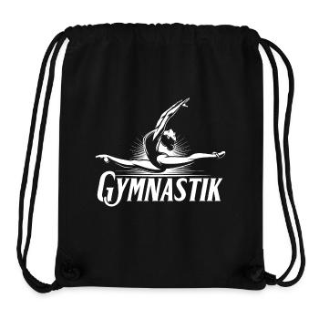 Gymnastik - Stanley/Stella recycelter Gym Bag - Schwarz - Vorne