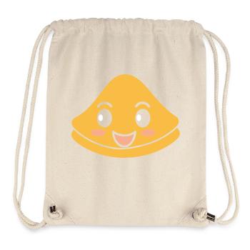 Crêpes Bretagne humour crêpe - Sac à cordon recyclé Stanley/Stella - blanc naturel - Devant