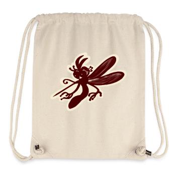 Moustique - Sac à cordon recyclé Stanley/Stella - blanc naturel - Devant