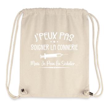 Coole Zitate für eine tolle Krankenschwester - Stanley/Stella recycelter Gym Bag - Naturweiß - Vorne