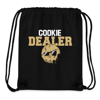 Cookie Dealer Girl Scout Troop Leader Cookie Mom - Stanley/Stella recycelter Gym Bag - Schwarz - Vorne
