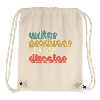 Writer Producer Actor Director Film Maker Movie - Stanley/Stella Recycled Gym Bag - natural - Front