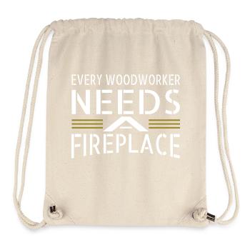 john carpenter tshirts carpenter funny tshirts - Stanley/Stella recycelter Gym Bag - Naturweiß - Vorne