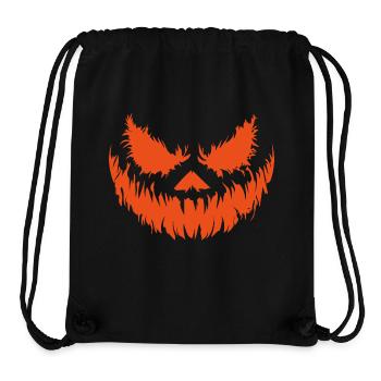 Pumpkin Spooky Laughter Halloween - Stanley/Stella Recycled Gym Bag - black - Front