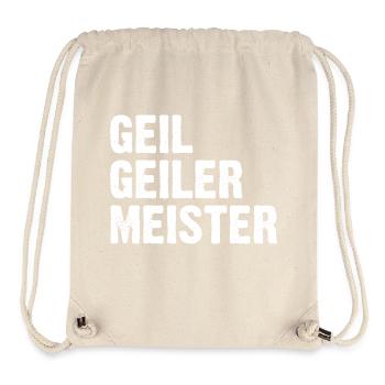 Meister - Stanley/Stella recycelter Gym Bag - Naturweiß - Vorne