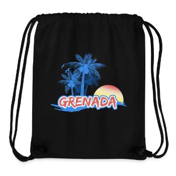 Beach Grenada - Stanley/Stella Recycled Gym Bag - black - Front