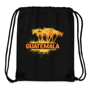 Party Guatemala - Stanley/Stella recycelter Gym Bag - Schwarz - Vorne