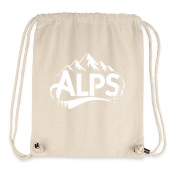 Alps - Hiking Design - Stanley/Stella Recycled Gym Bag - natural - Front
