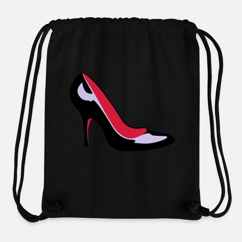 Shoe2 - Sac à cordon recyclé Stanley/Stella - noir