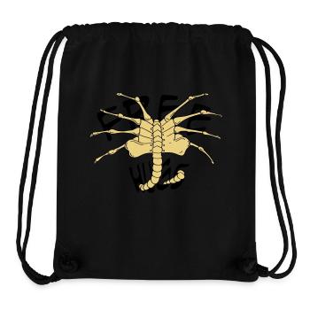 free_huggs - Stanley/Stella Recycled Gym Bag - black - Front