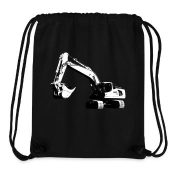 Bagger - Stanley/Stella recycelter Gym Bag - Schwarz - Vorne