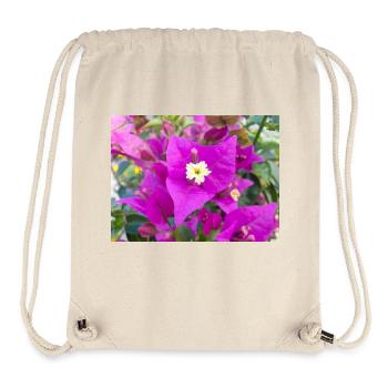 bougainvillea (in german Bougainvillea - Stanley/Stella Recycled Gym Bag - natural - Front