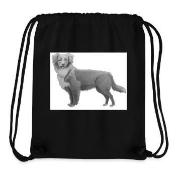 NovaScotiaDuckTolling Vignette - Stanley/Stella recycelter Gym Bag - Schwarz - Vorne