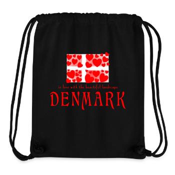 Denmark Danmark - Stanley/Stella Recycled Gym Bag - black - Front