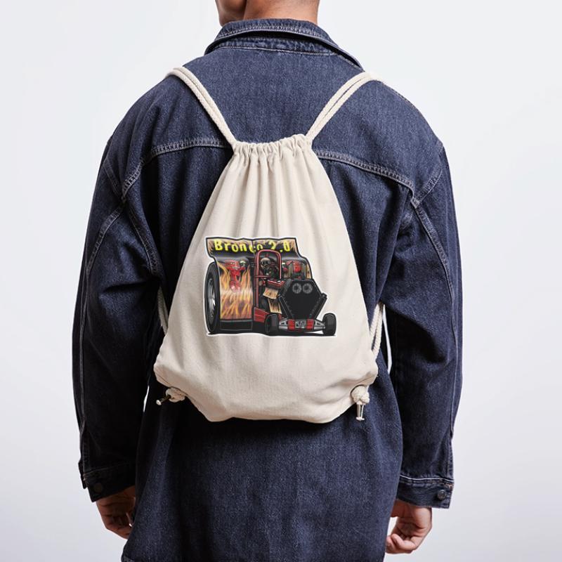 Tractor Pulling // Illustration Stanley/Stella Recycled Gym Bag
