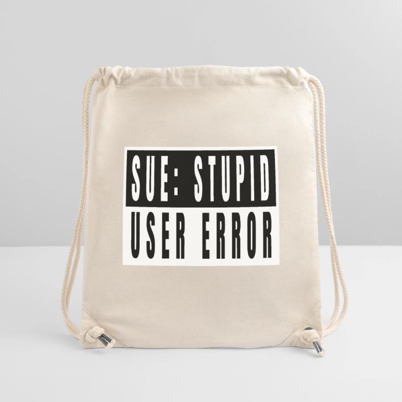 code de piratage codage codage devis informatique Sac à cordon recyclé Stanley/Stella