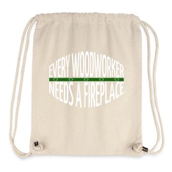 Present Union Carpenter Tshirts Felling - Stanley/Stella Recycled Gym Bag - natural - Front