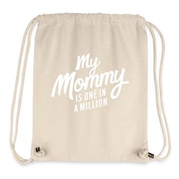 MY MOMMY IS ONE IN A MILLION - Stanley/Stella Recycled Gym Bag - natural - Front