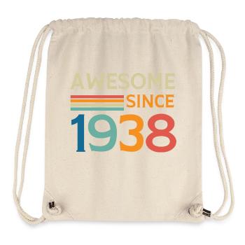 Großartig seit 1938 - Stanley/Stella recycelter Gym Bag - Naturweiß - Vorne